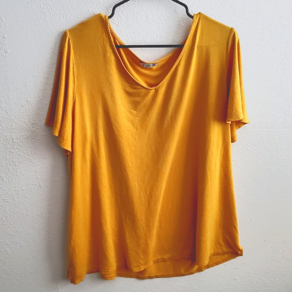 Green Envelope Top size 2X